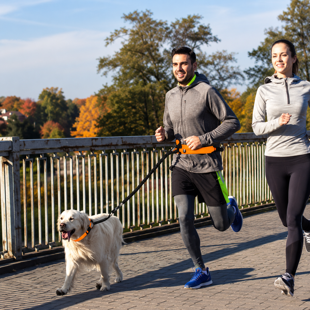 ZenStride Hands-Free Bungee Leash