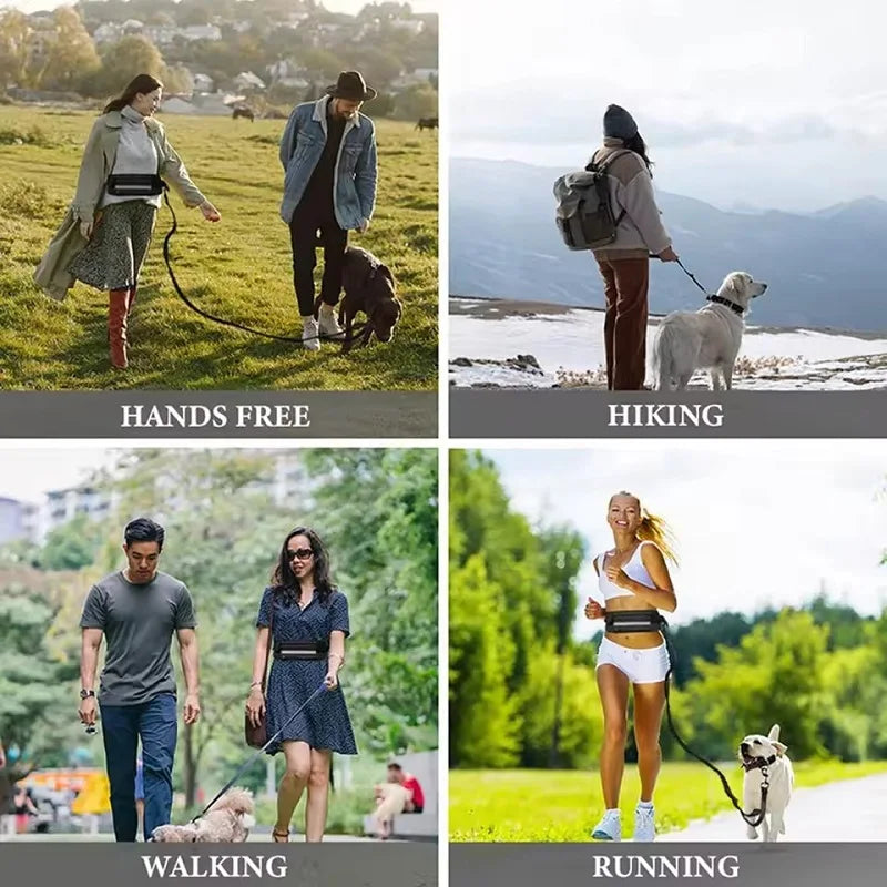 ZenStride™ Hands-Free Bungee Leash