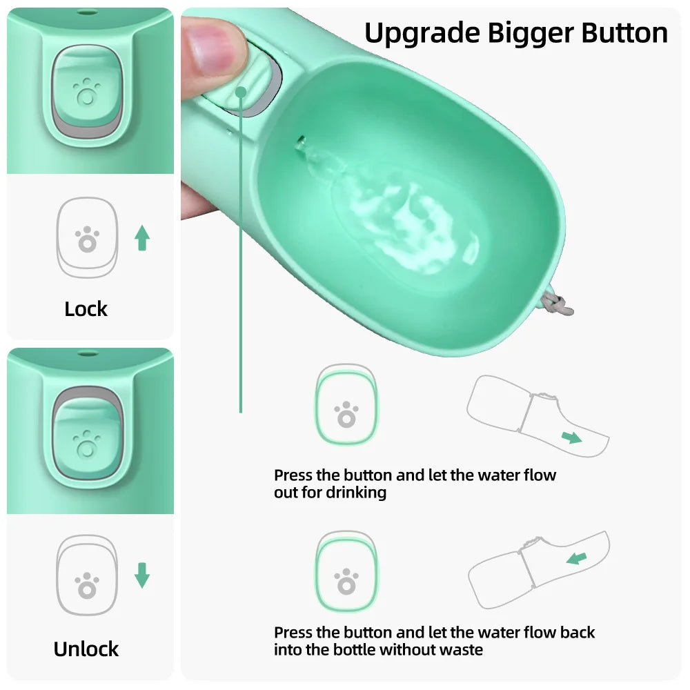 ZenHydro Portable Leakproof Water Bowl